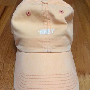 Muted Orange OBEY adjustable Hat